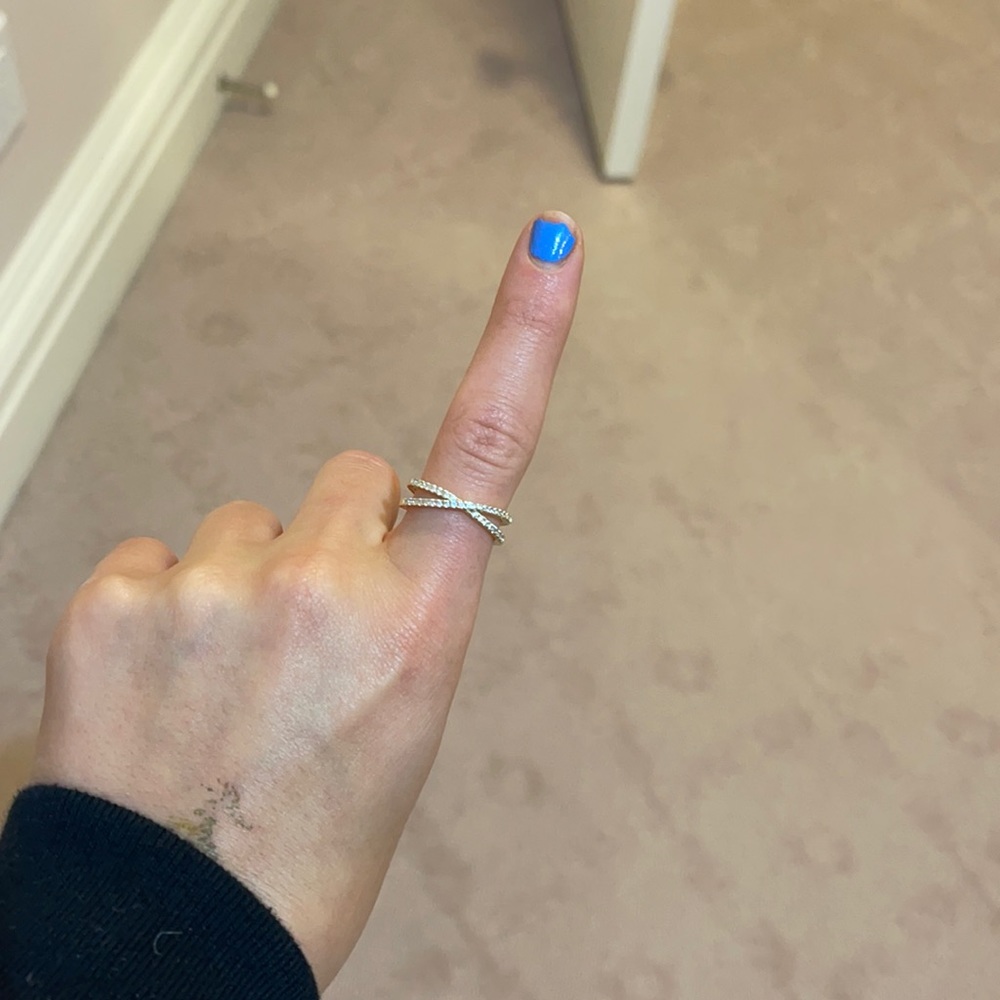 gold diamond ring